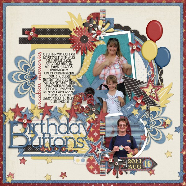 Birthday Buttons