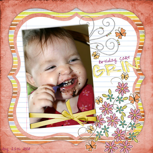 Birthday Cake Grin