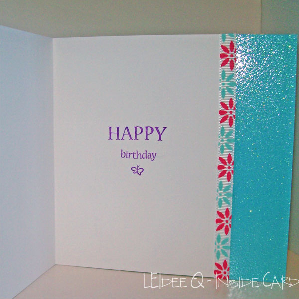 Birthday Card - Inside