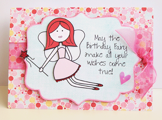 Birthday Fairy card