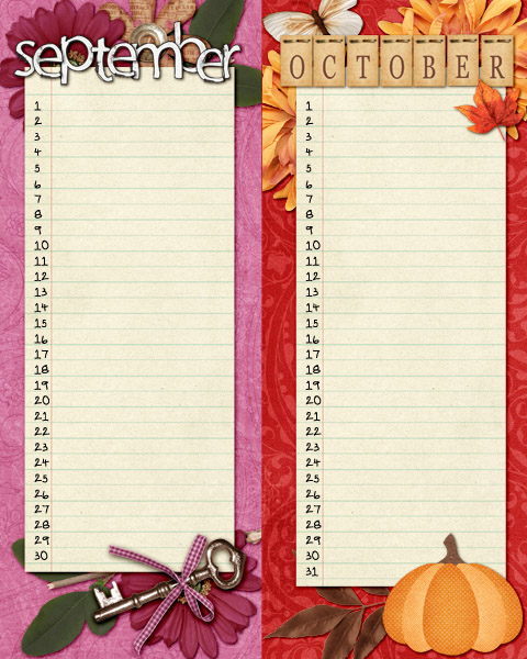 Birthday planner!