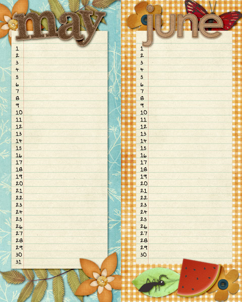 Birthday planner!