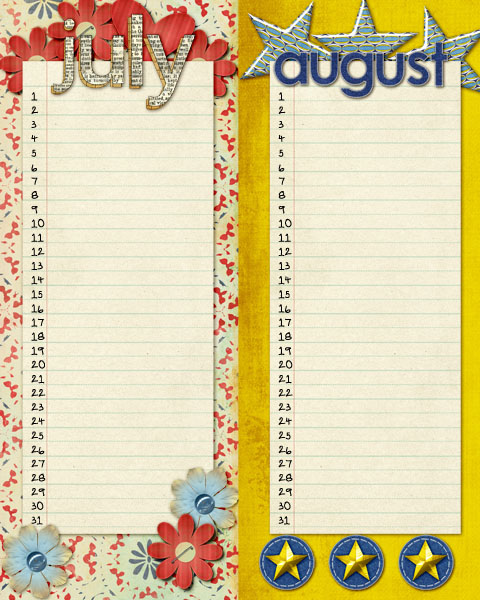 Birthday planner!