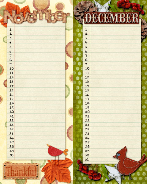 Birthday planner!