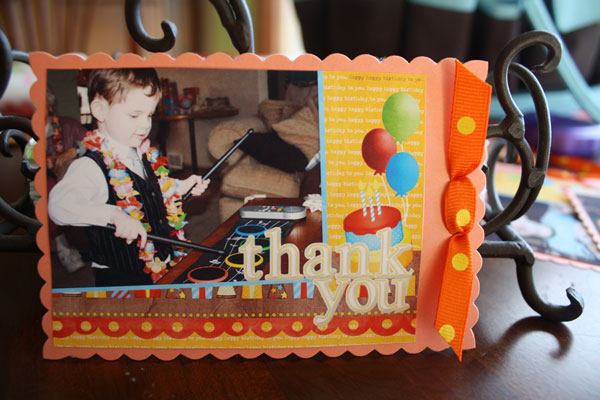 birthday thank you cards