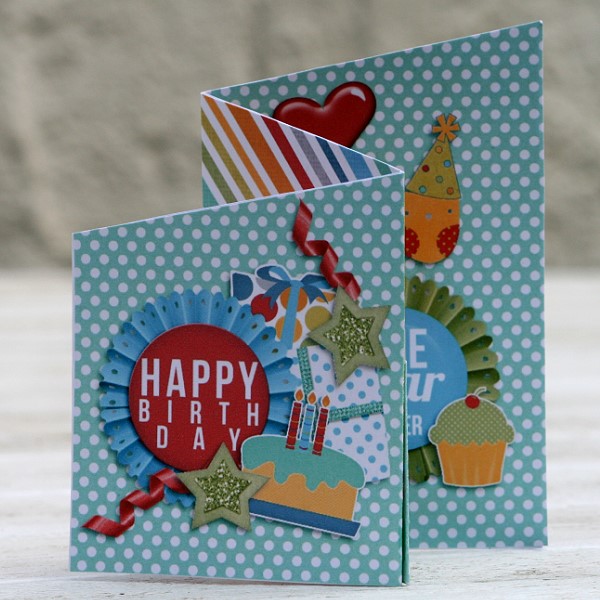 Birthday Z-Fold-Card