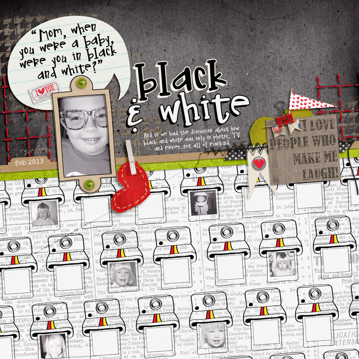 Black and White