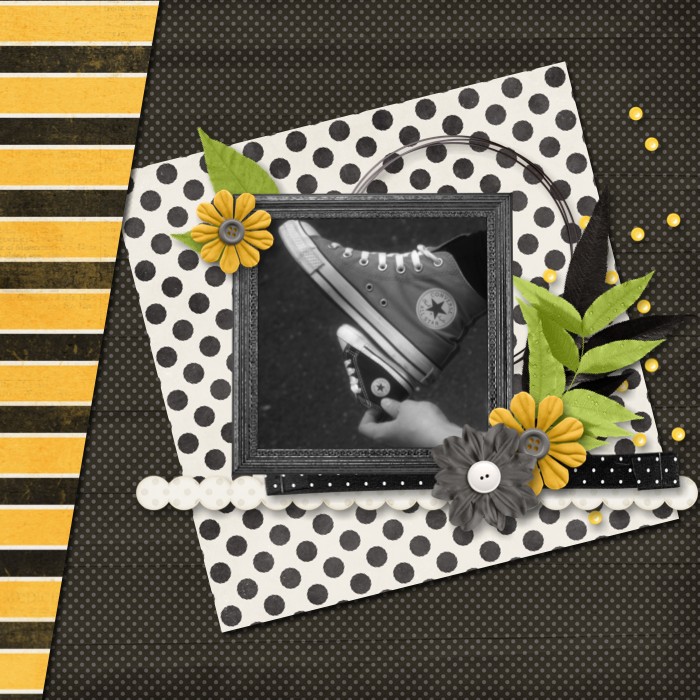 Black and yellow