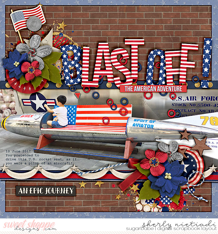 Blast off!