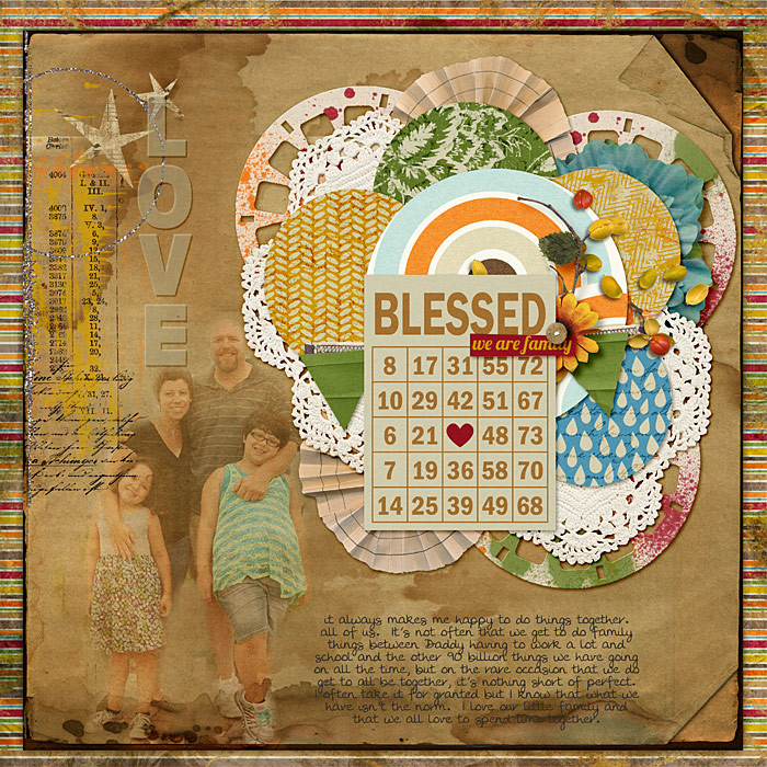 blessed we are family