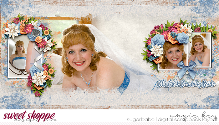 Blissful Beaming Bride