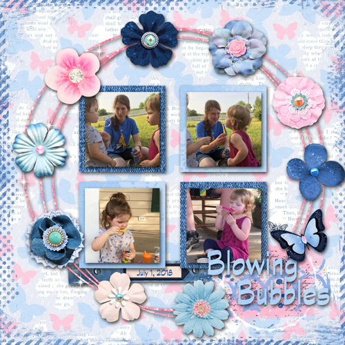 Blowing Bubbles July 2018 Bingo #22