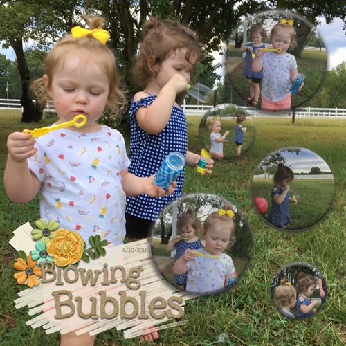 Blowing Bubbles September 2018 Bingo #4