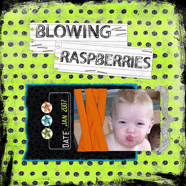 Blowing Raspberries