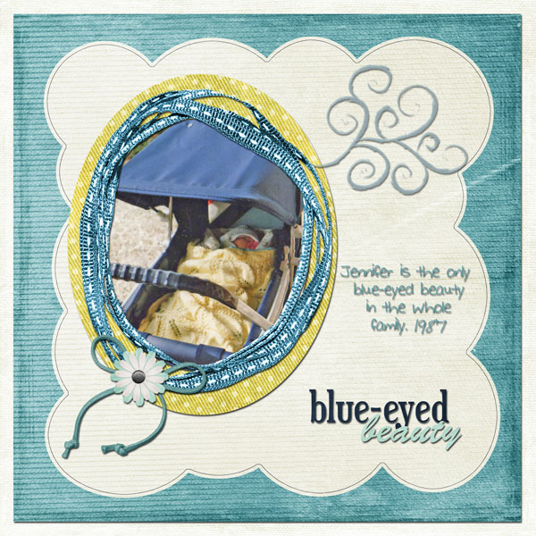 blue-eyed beauty
