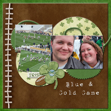Blue & Gold Game