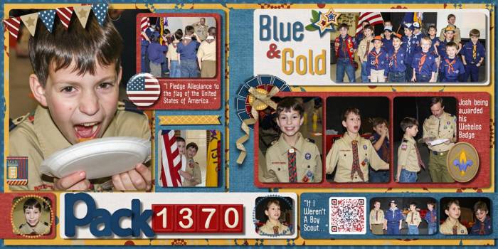 Blue & Gold