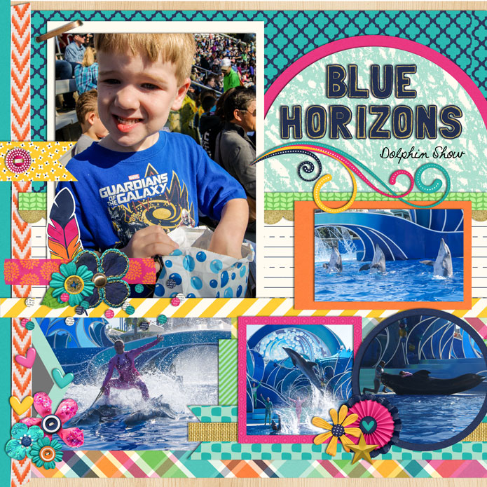 Blue Horizons - Left