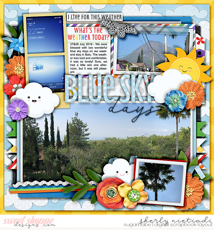 blue sky days