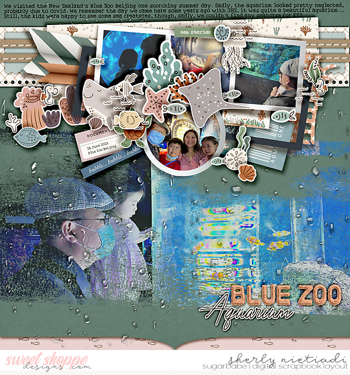 Blue zoo aquarium
