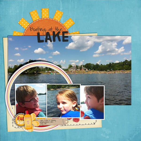 Boating At the Lake