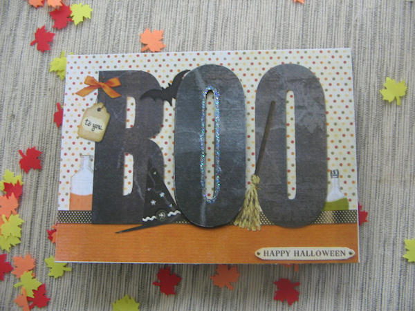 Boo Halloween Card
