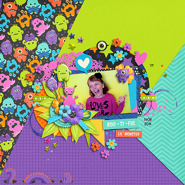 Boo-ti-ful Lil' monster