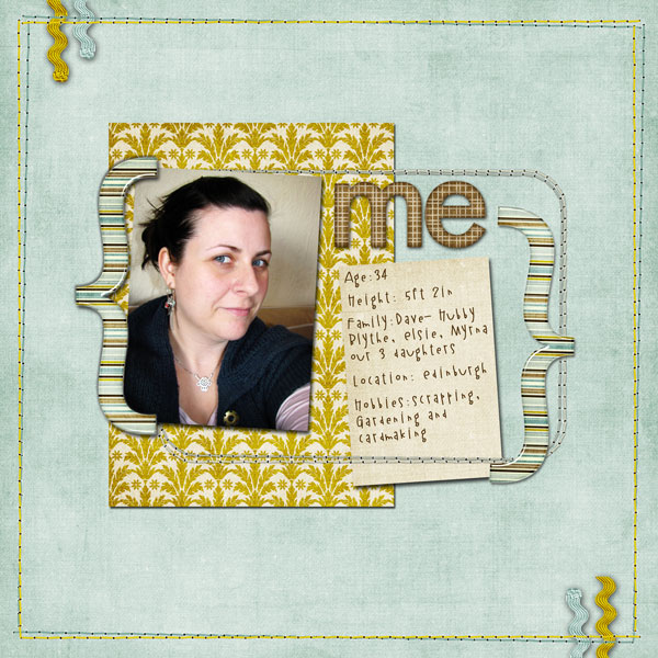 Book of Me: Basic Stats