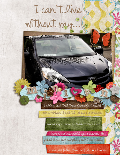 Book of Me - Minivan