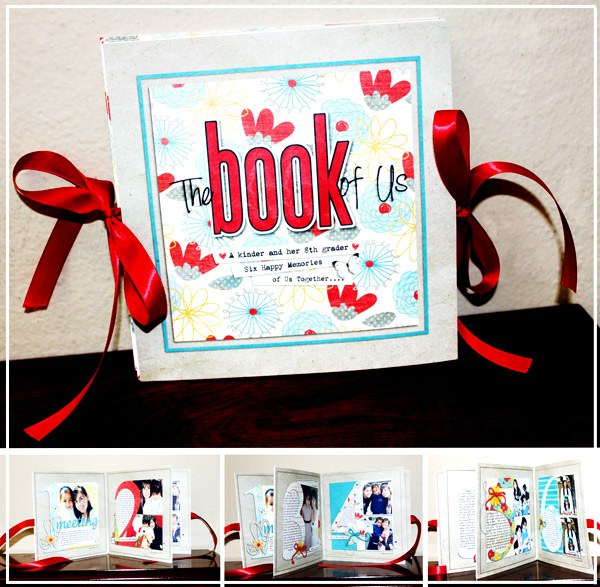Book of Us: A Kinder and Her 8th Grader