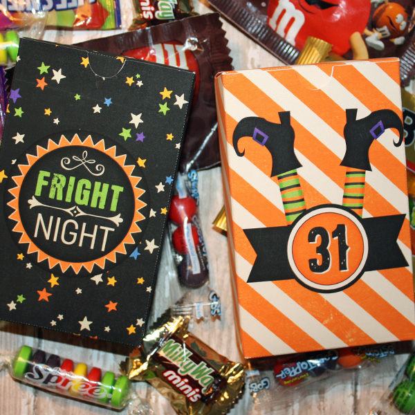 Bootiful Night Halloween Candy Boxes