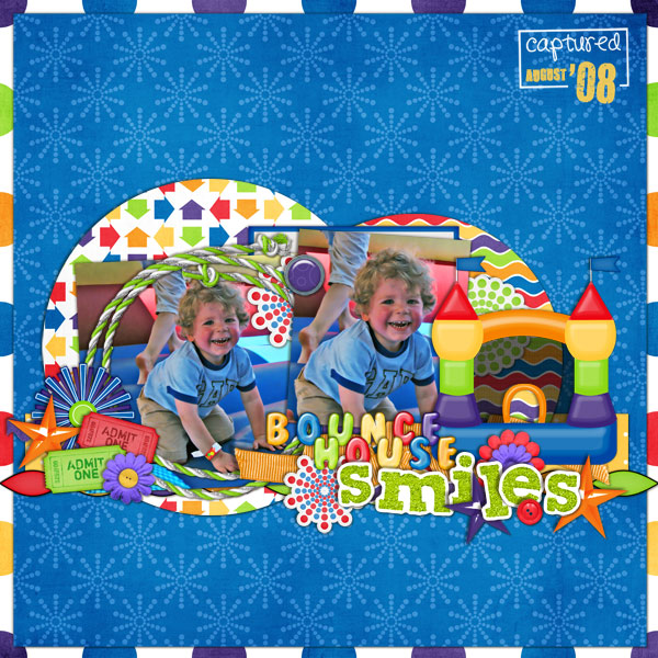 bounce house smiles