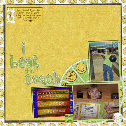 Bowling:  I Beat the Coach