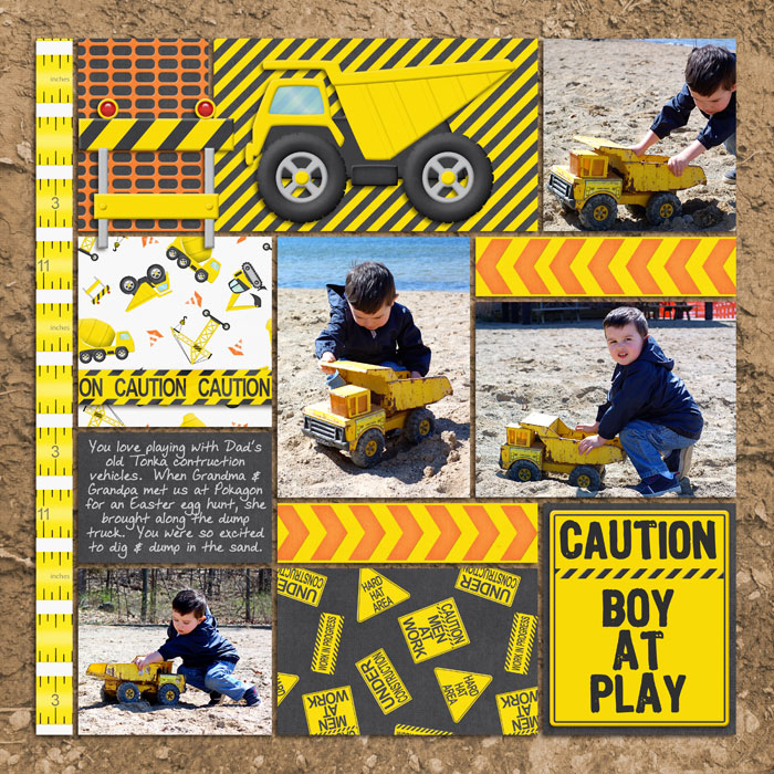 boy at play.