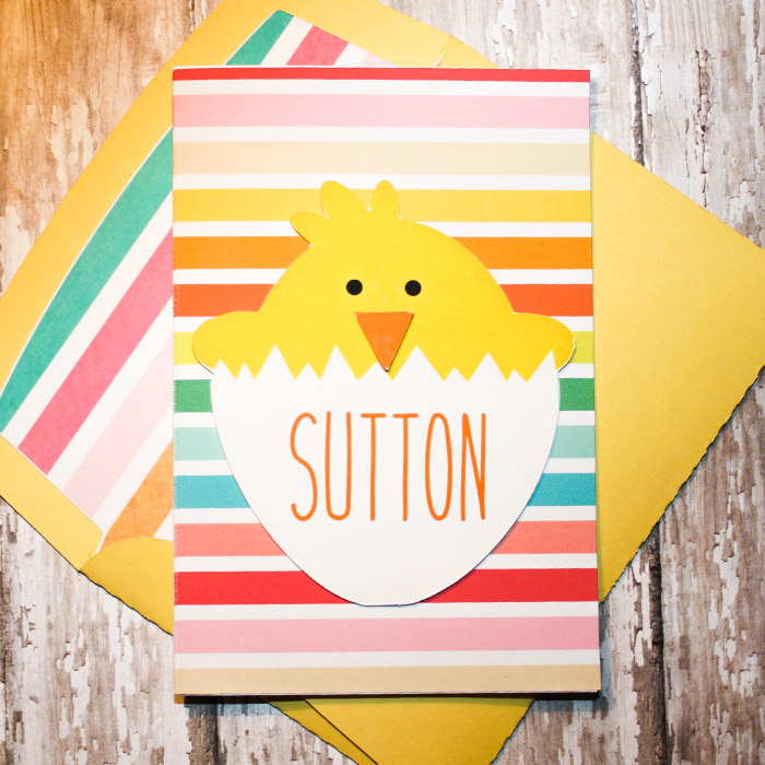 Boy Easter card