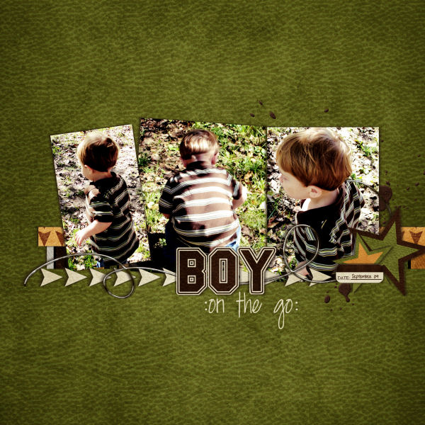 boy on the go
