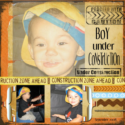 Boy Under Construction