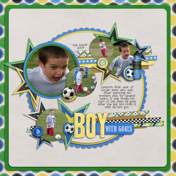 boy with goals