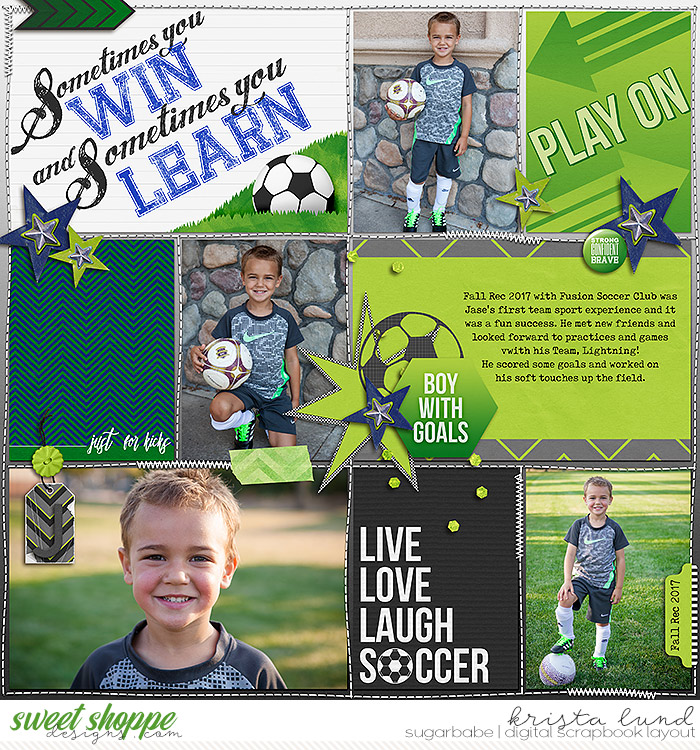 Boy with Goals