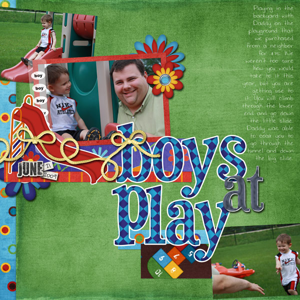 Boys at  Play