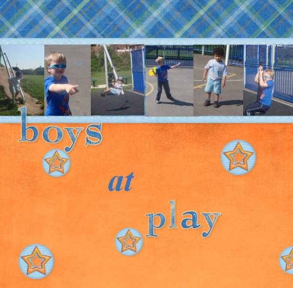 Boys at play