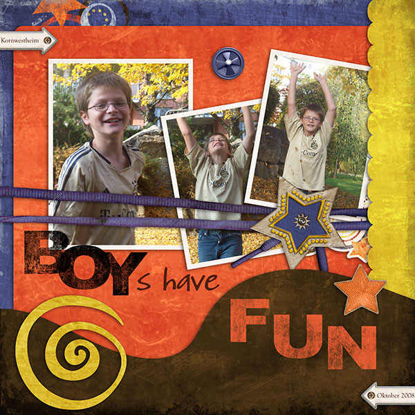 Boys have fun