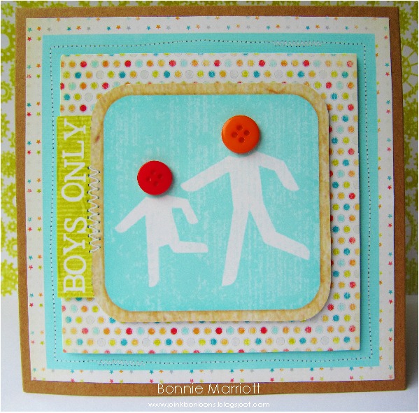 Boys Only Card