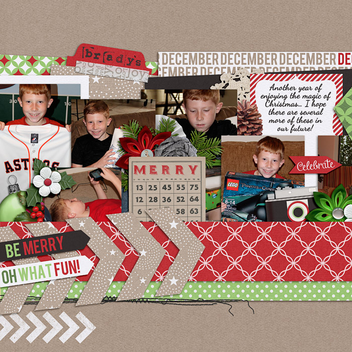 Brady's xmas, left