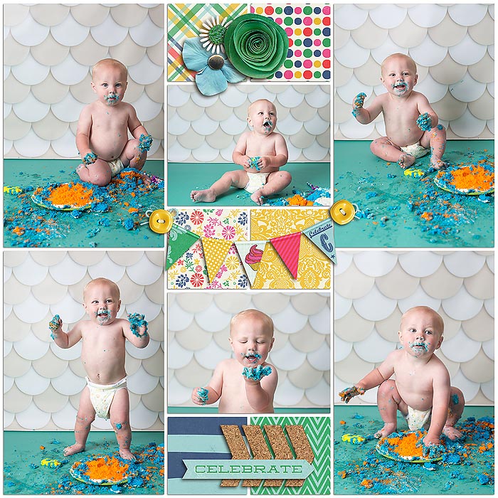 Brantley's Cake Smash (right)