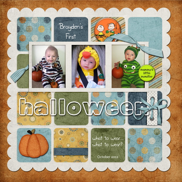 Brayden's First Halloween