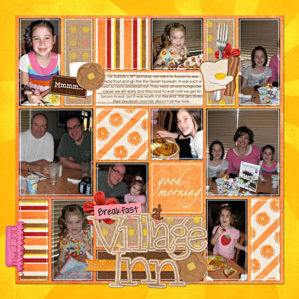 Breakfast at Village Inn