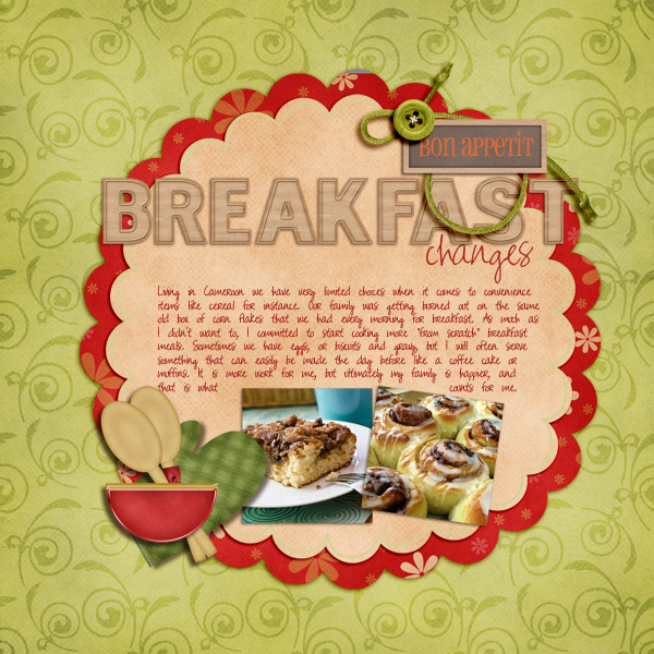 breakfast changes