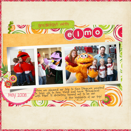 Breakfast with Elmo