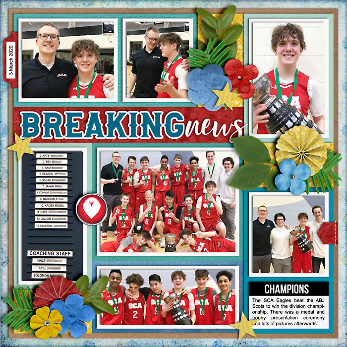 Breaking News...Champions
